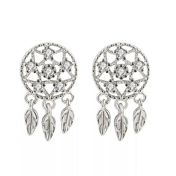 Dreamcatcher Stud Earrings Personalized Dreamcatcher Earrings Jewelry For Women - Picture 2 of 16